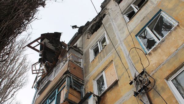 Situación en Donbás tras bombardeos - Sputnik Mundo