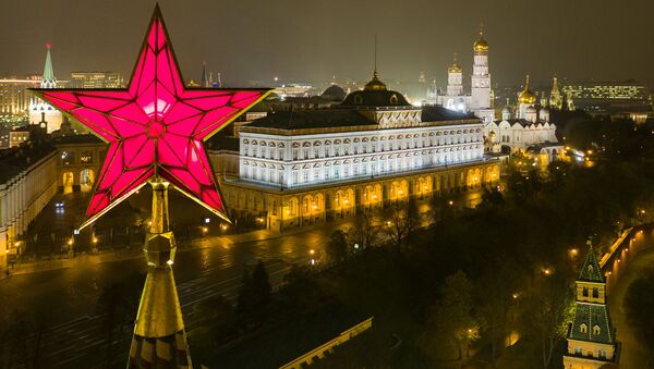 Una de las estrellas del Kremlin de Moscú - Sputnik Mundo