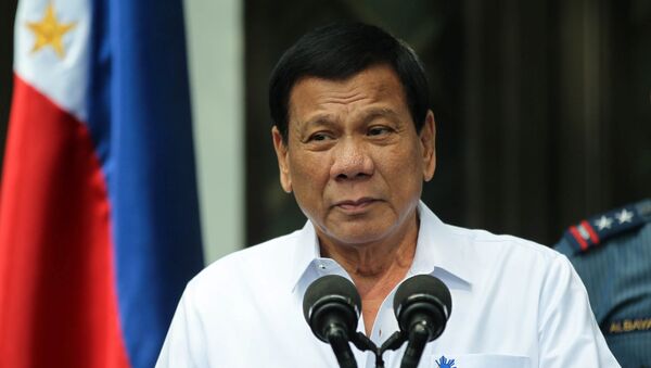 Rodrigo Duterte, presidente filipino - Sputnik Mundo