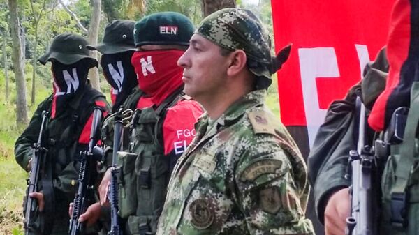 Fredy Moreno, soldado colombiano secuestrado por los guerrilleros del ELN - Sputnik Mundo