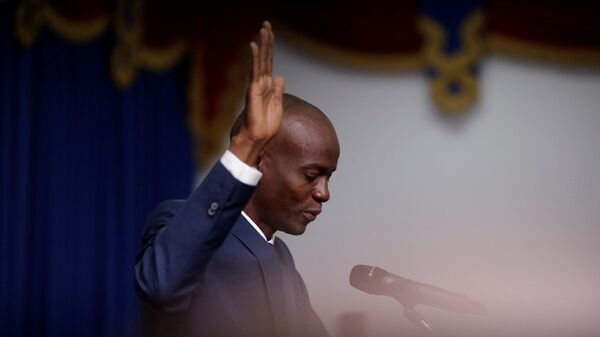 El presidente asesinado de Haití Jovenel Moïse (archivo) - Sputnik Mundo