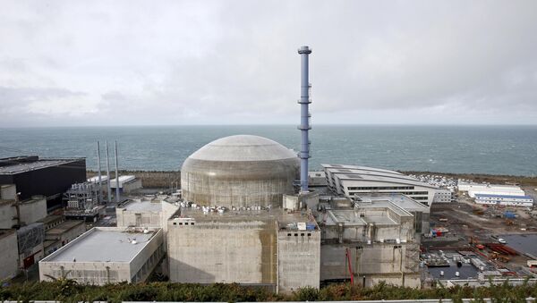 General view of the construction site of the third-generation European Pressurised Water nuclear reactor (EPR) in Flamanville, France - Sputnik Mundo