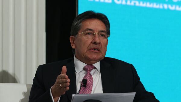 Néstor Humberto Martínez, fiscal General de Colombia (archivo) - Sputnik Mundo