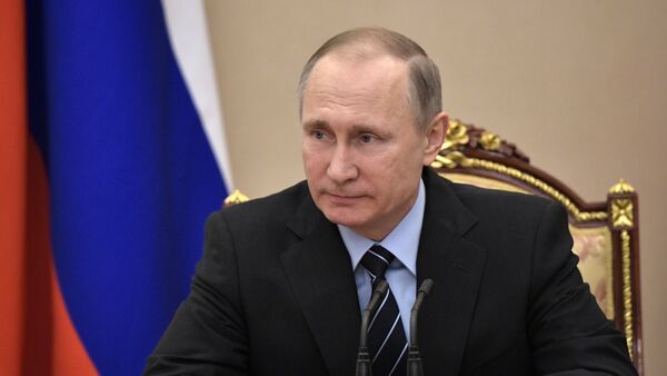Президент РФ В. Путин провел заседание Совбеза РФ - Sputnik Mundo