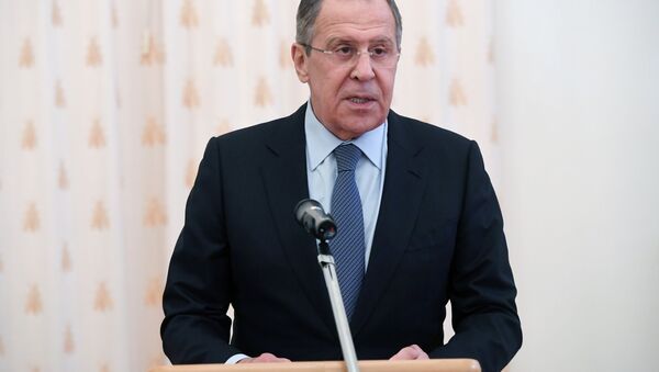 Serguéi Lavrov, ministro de Exteriores ruso (archivo) - Sputnik Mundo