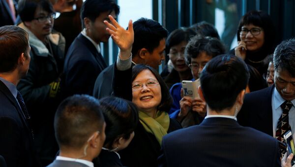Tsai Ing-wen, presidenta de Taiwán - Sputnik Mundo