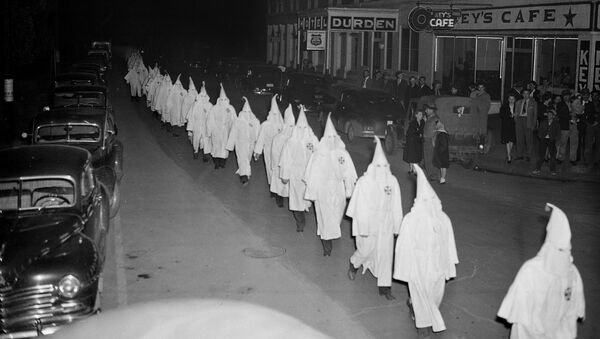 Miembros de Ku Klux Klan, 1948 - Sputnik Mundo