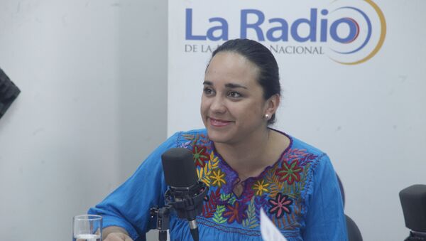 Gabriela Rivadeneira, exlegisladora ecuatoriana - Sputnik Mundo