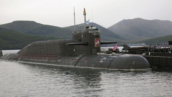 Un submarino nuclear ruso - Sputnik Mundo