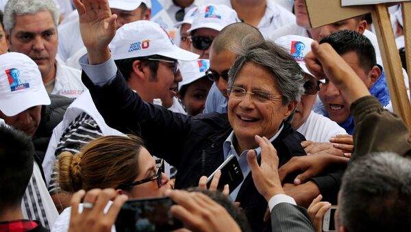 Guillermo Lasso, candidato a la presidencia de Ecuador - Sputnik Mundo