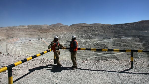 Mina de cobre en Antofagasta, Chile (archivo) - Sputnik Mundo