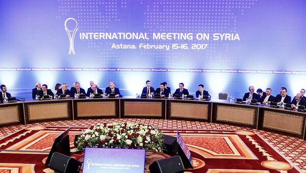 Consultas siria en Astaná - Sputnik Mundo