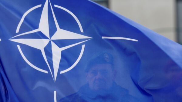 Bandera de la OTAN (imagen referencial) - Sputnik Mundo