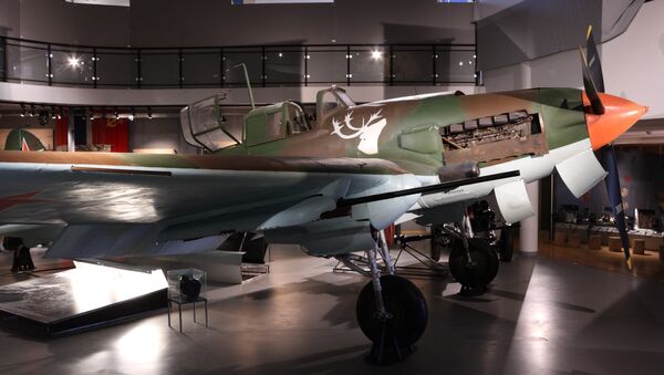 IL-2 'Shturmovik' restaurado en un museo de Kirkenes, Noruega - Sputnik Mundo