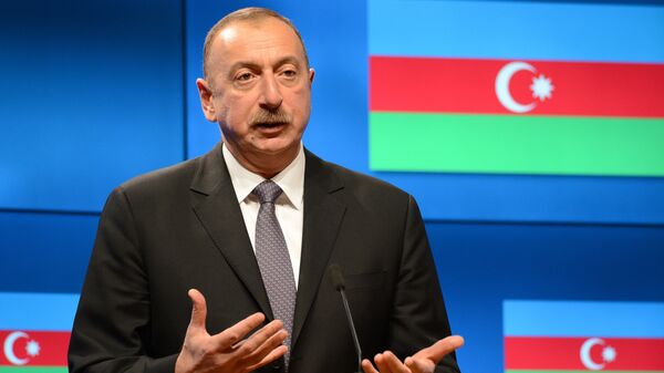 Ilham Aliyev, presidente azerbaiyano - Sputnik Mundo