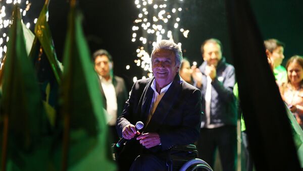 Lenín Moreno, candidato a la presidencia de Ecuador - Sputnik Mundo