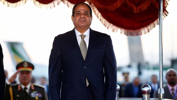 El presidente reelecto de Egipto, Abdelfatá Sisi - Sputnik Mundo
