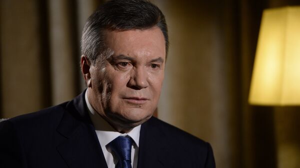 El expresidente ucraniano Víctor Yanukóvich - Sputnik Mundo