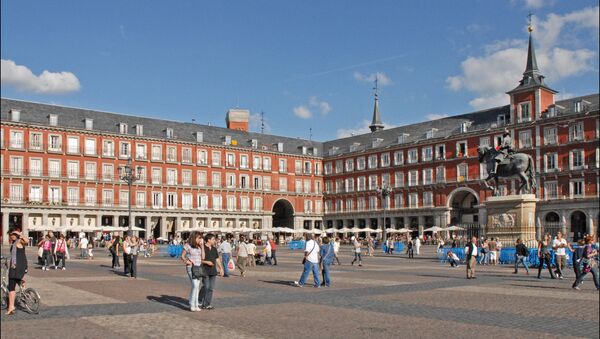 Plaza mayor de Madrid, España (archivo) - Sputnik Mundo
