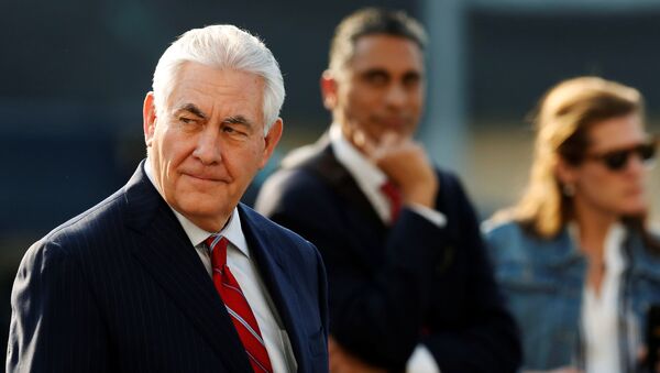 U.S. Secretary of State Rex Tillerson arrives in Mexico City, Mexico - Sputnik Mundo