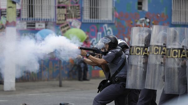 Disturbios en Sao Paulo - Sputnik Mundo
