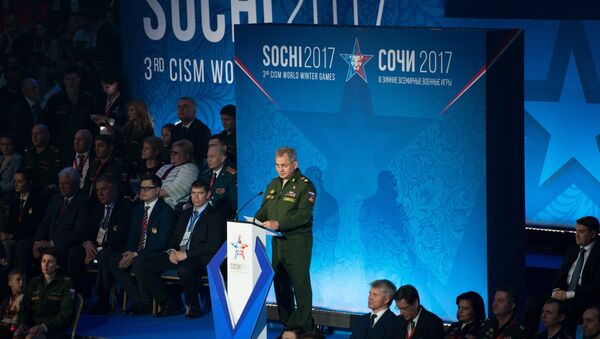 Ceremonia de apertura de los  Juegos Militares Mundiales en Sochi - Sputnik Mundo