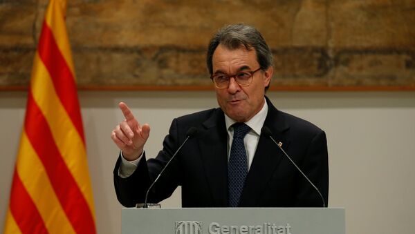 Artur Mas, expresidente catalán - Sputnik Mundo