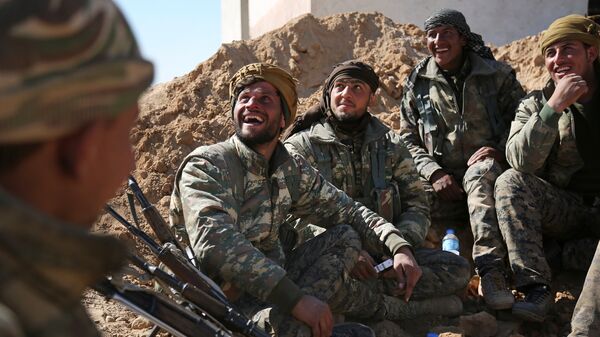 Militantes de las Fuerzas Democráticas Sirias (archivo) - Sputnik Mundo