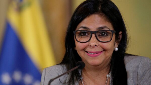 Delcy Rodríguez, la vicepresidenta de Venezuela - Sputnik Mundo