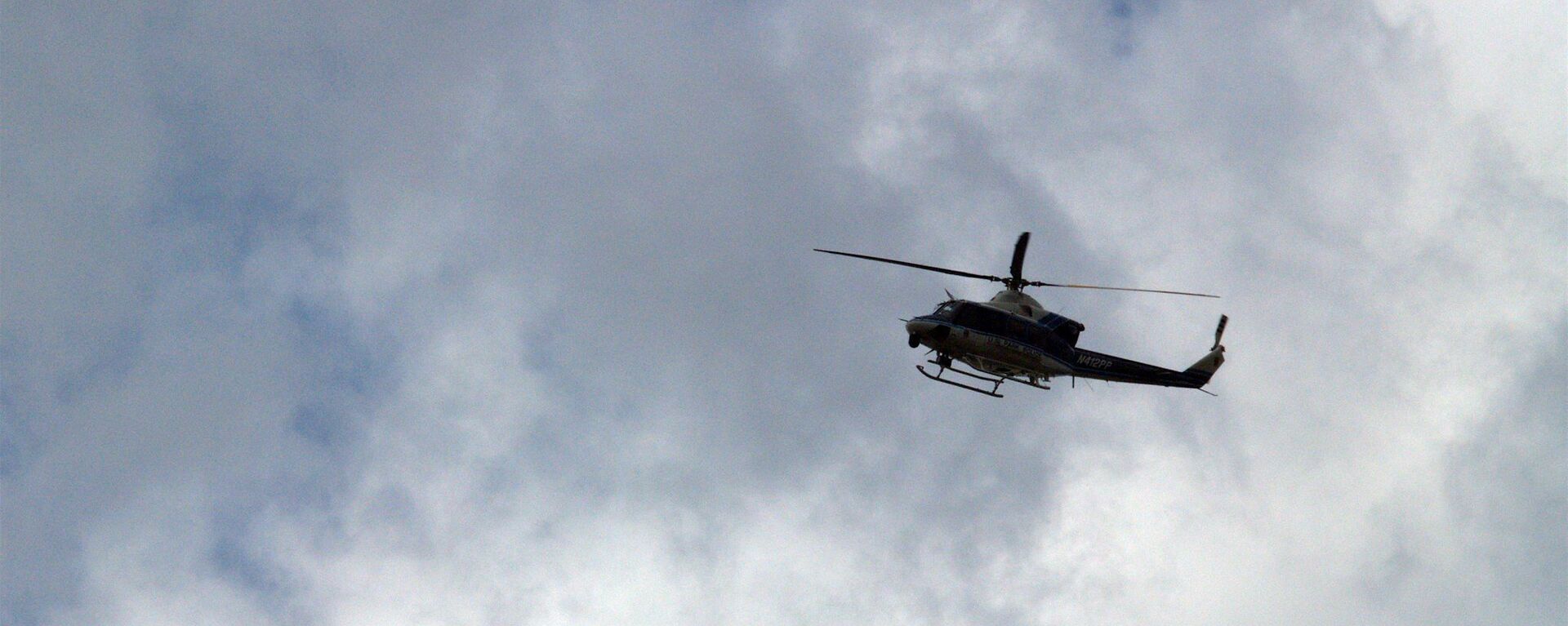 US Park Police Bell 412 Surveillance Copter No. N412PP Over The National Mall (Washington, DC) - Sputnik Mundo, 1920, 04.04.2021