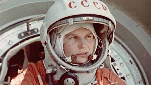 Valentina Tereshkova, la primera mujer en volar al espacio (archivo) - Sputnik Mundo