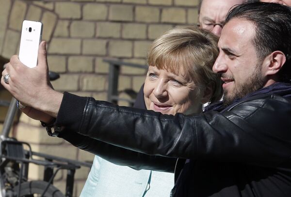 'Selfis' con políticos de primer nivel - Sputnik Mundo
