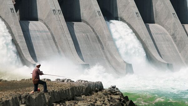 Una central hidroeléctrica (imagen referencial) - Sputnik Mundo