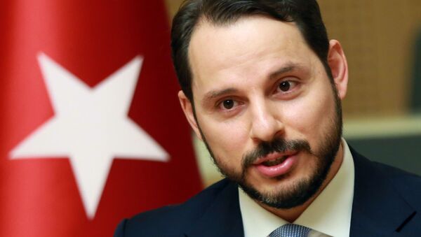 Berat Albayrak, ministro de Energía de Turquía - Sputnik Mundo