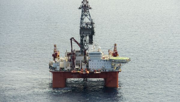 Plataforma petrolífera de Pemex en Golfo de México (imagen referencial) - Sputnik Mundo