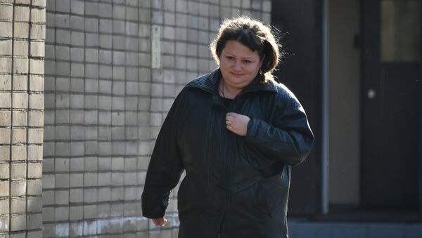 Oksana Sevastidi, sentenciada en 2015 a siete años de cárcel por alta traición - Sputnik Mundo