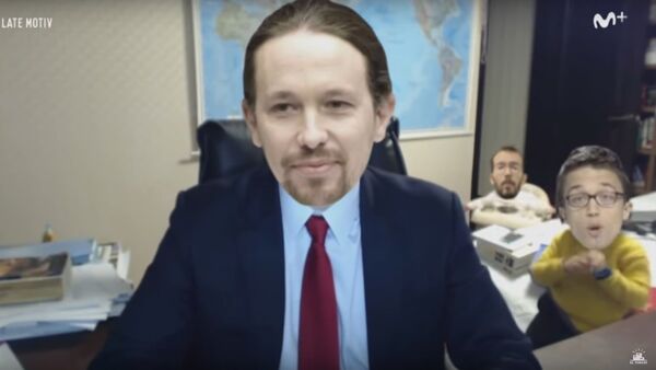 Captura de pantalla de la parodia dedicada a Podemos - Sputnik Mundo