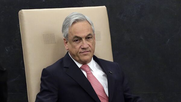 Sebastián Piñera, expresidente de Chile - Sputnik Mundo