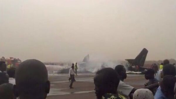 Se estrella un avión en el aeropuerto del Sudán del Sur - Sputnik Mundo
