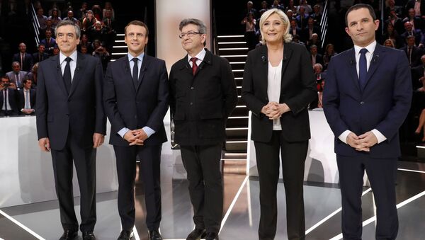 Los candidatos presidenciales de Francia - Sputnik Mundo