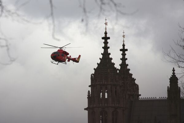 Las imágenes más impactantes del ataque terrorista en Londres - Sputnik Mundo