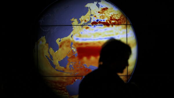 Mapa climático (archivo) - Sputnik Mundo