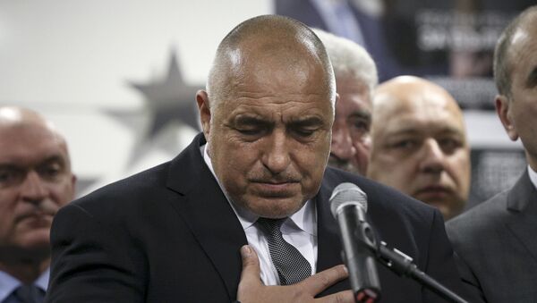 Former Bulgarian prime minister and leader of centre-right GERB party Boiko Borisov - Sputnik Mundo