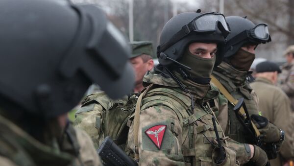 Soldados de la Guardia Nacional de Rusia - Sputnik Mundo
