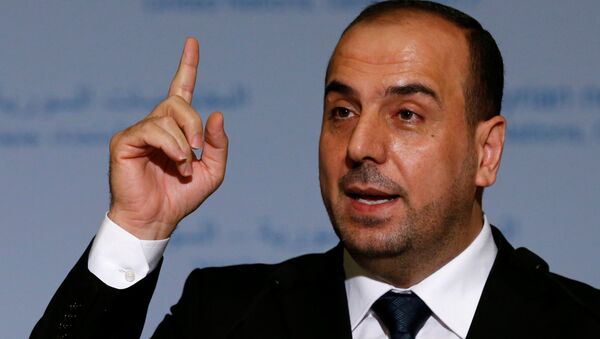 Nasr al-Hariri Head of the Syrian High Negotiations Committee - Sputnik Mundo