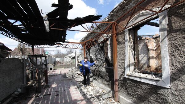 Donetsk tras bombardeos de Kiev - Sputnik Mundo