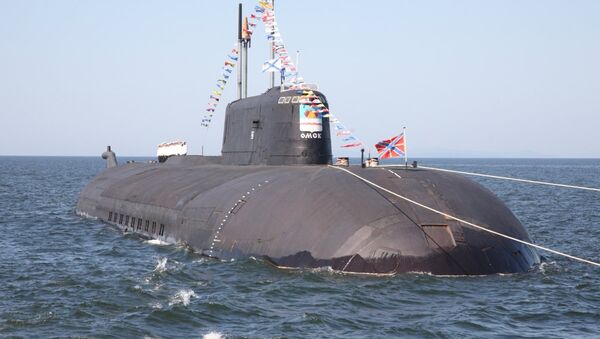 Submarino nuclear ruso (archivo) - Sputnik Mundo