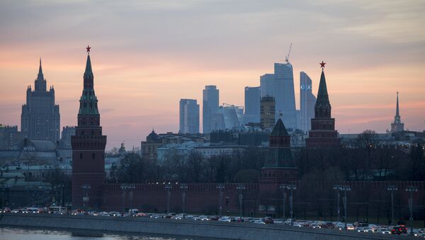 View of the Moscow Kremlin from the Bolshoy Moskvoretsky Bridge. (File) - Sputnik Mundo