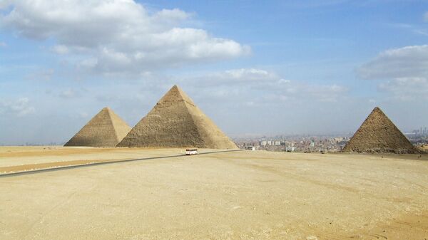 Las pirámides de Giza, Egipto (imagen referencial) - Sputnik Mundo