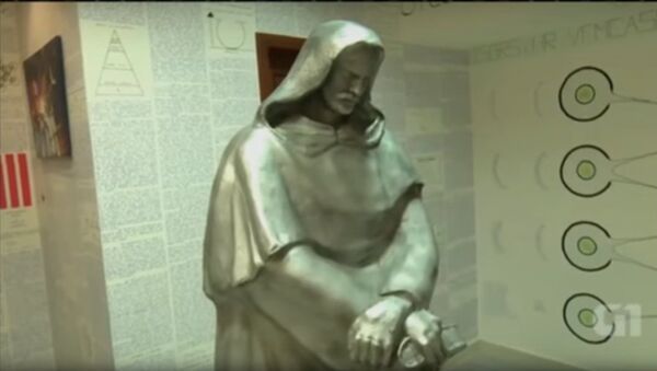 Estatua encontrada en la habitación de Bruno Borges - Sputnik Mundo